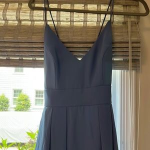 Blue bridesmaid dress from Bella bridesmaids!